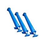 Conexión de brida HSG Cilindros de pistón hidráulico soldados estándar